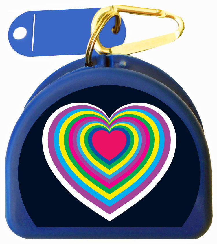 207 - Hearts Mouth Guard Case