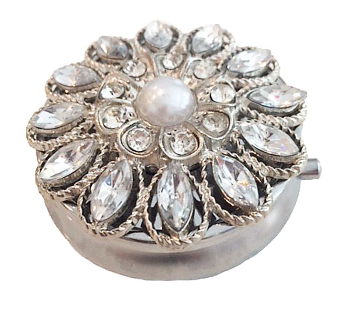 Bling Pill Box/Pill Container/Pill Case with Crystal Rhinestones