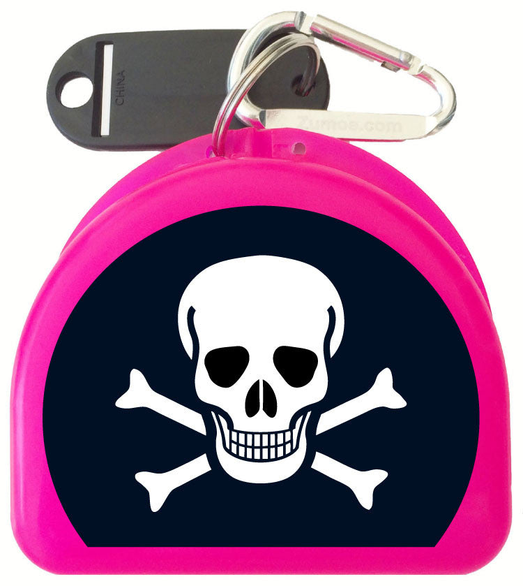 213 - Skull & Bones Mouth Guard Case