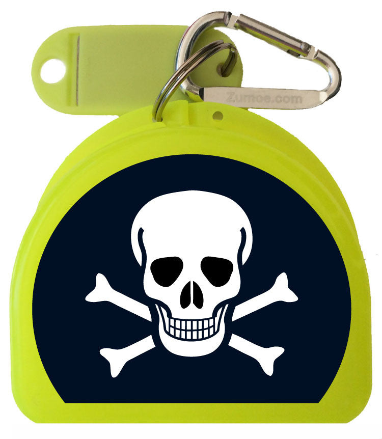 213 - Skull & Bones Mouth Guard Case