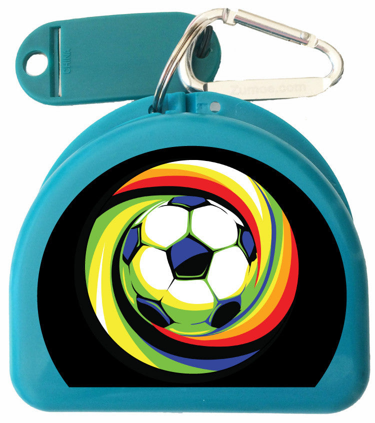 650 - Mouth Guard Case - Soccer Ball