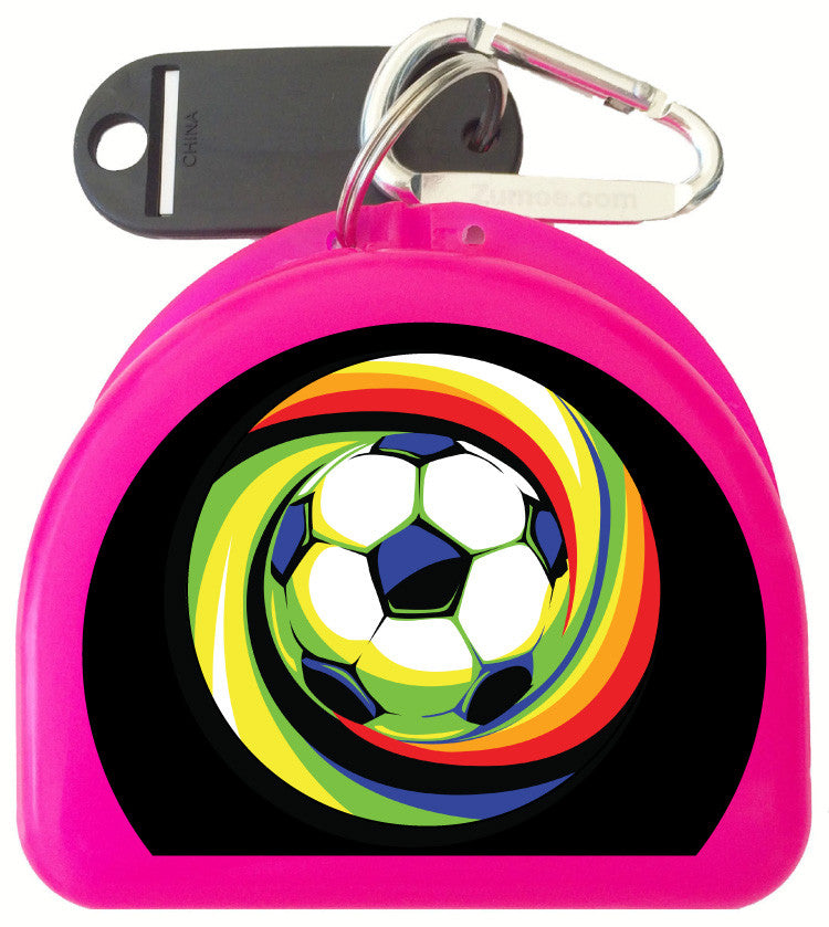 650 - Mouth Guard Case - Soccer Ball