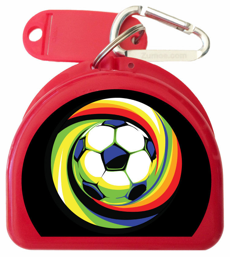 650 - Mouth Guard Case - Soccer Ball