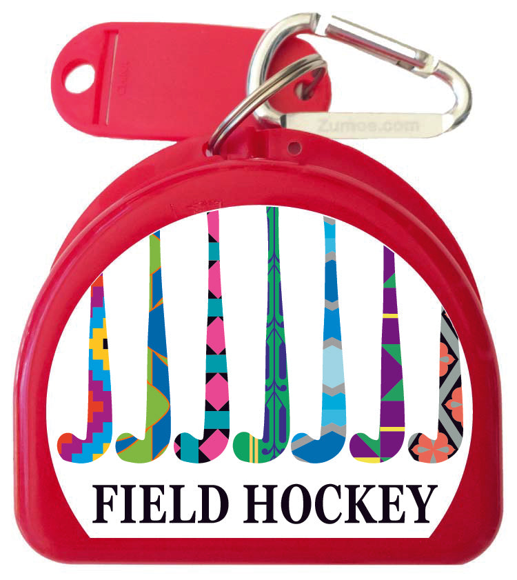 630 - Field Hockey Mouth Guard Case - Winning Team