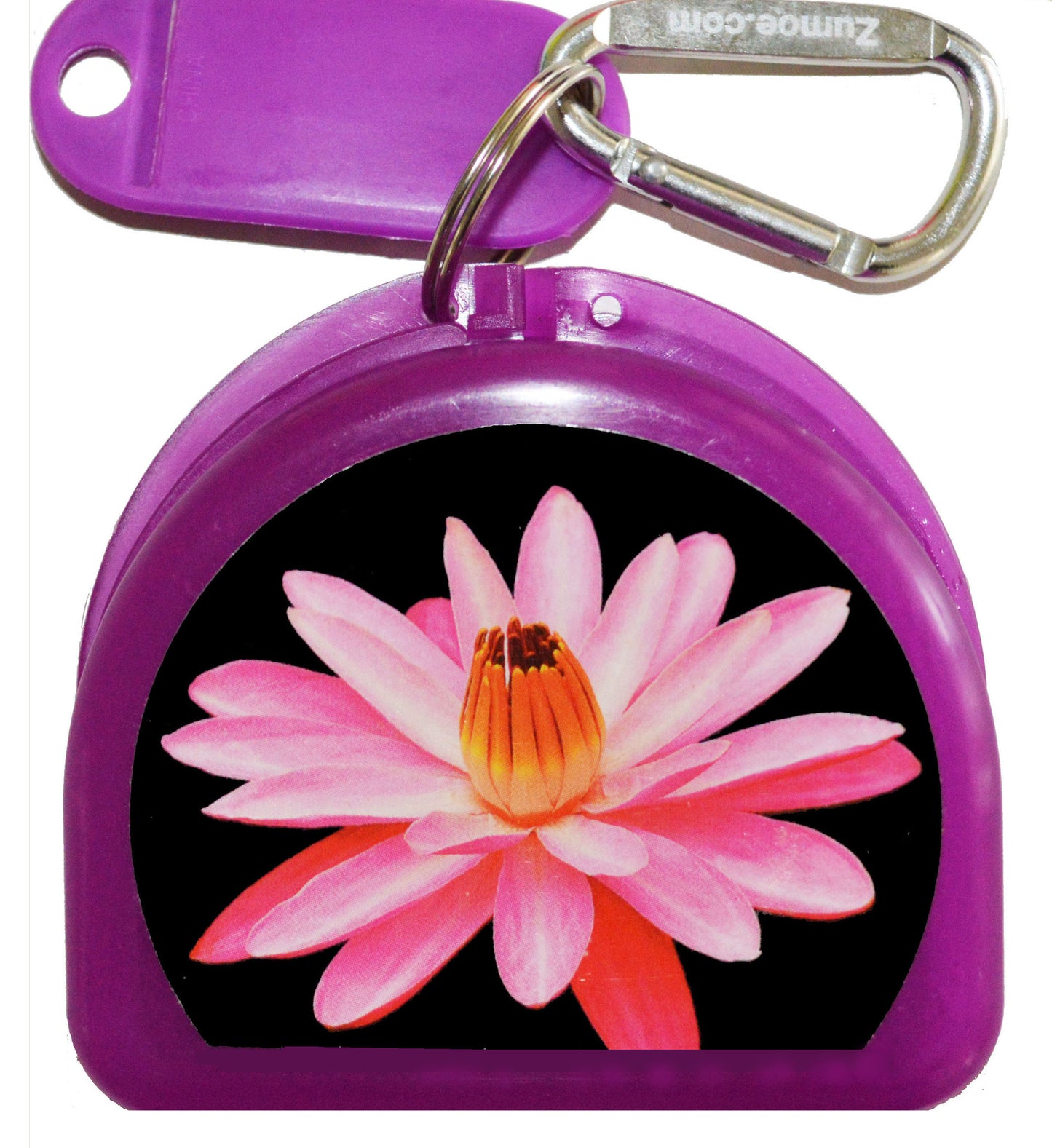 709 -  Floating Pink - Purple Mouth Guard Case