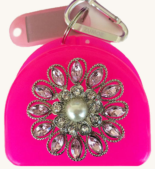 510 - Pink on Pink Mouth Guard Case