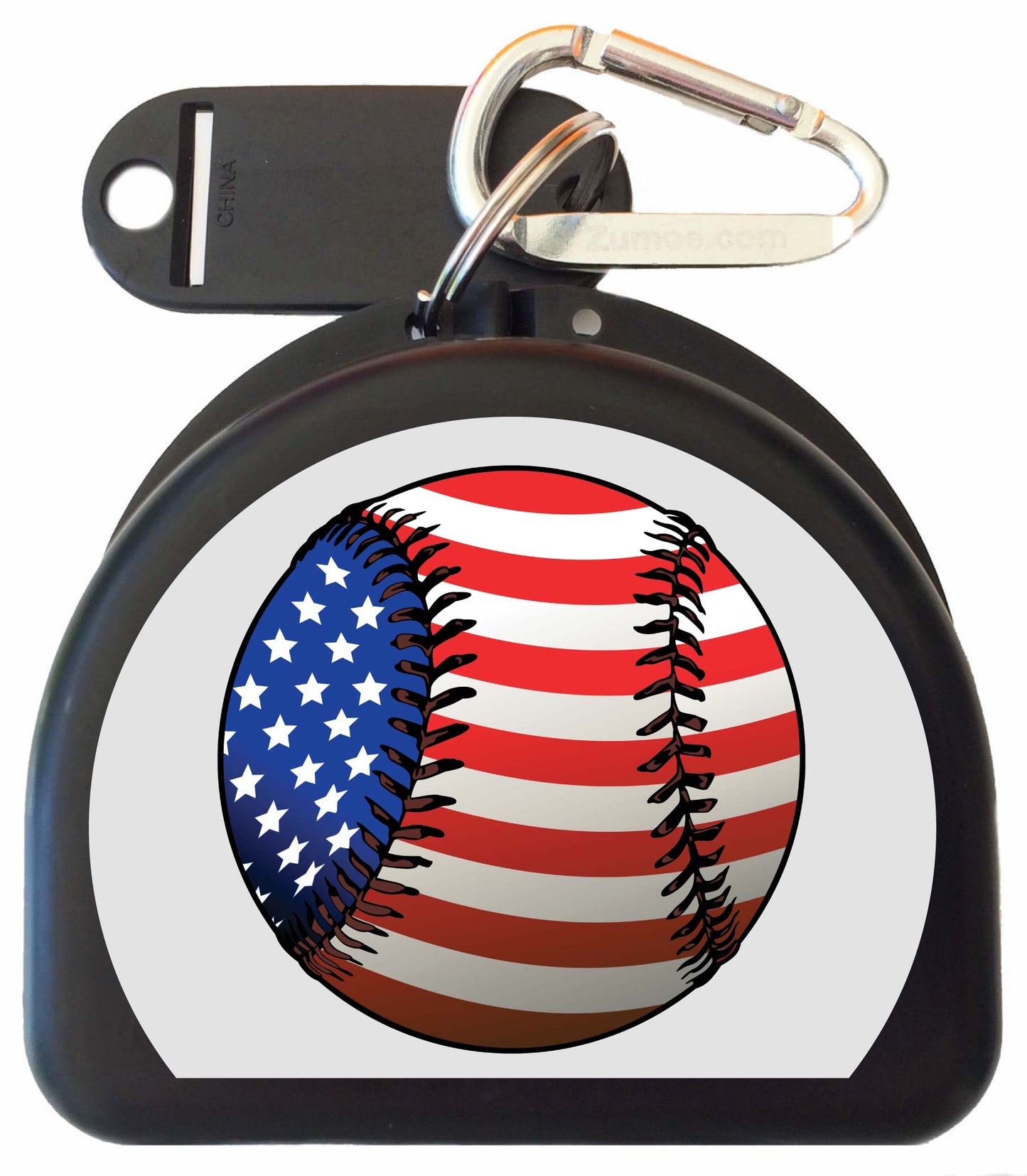 671 - Mouth Guard Case - American Baseball