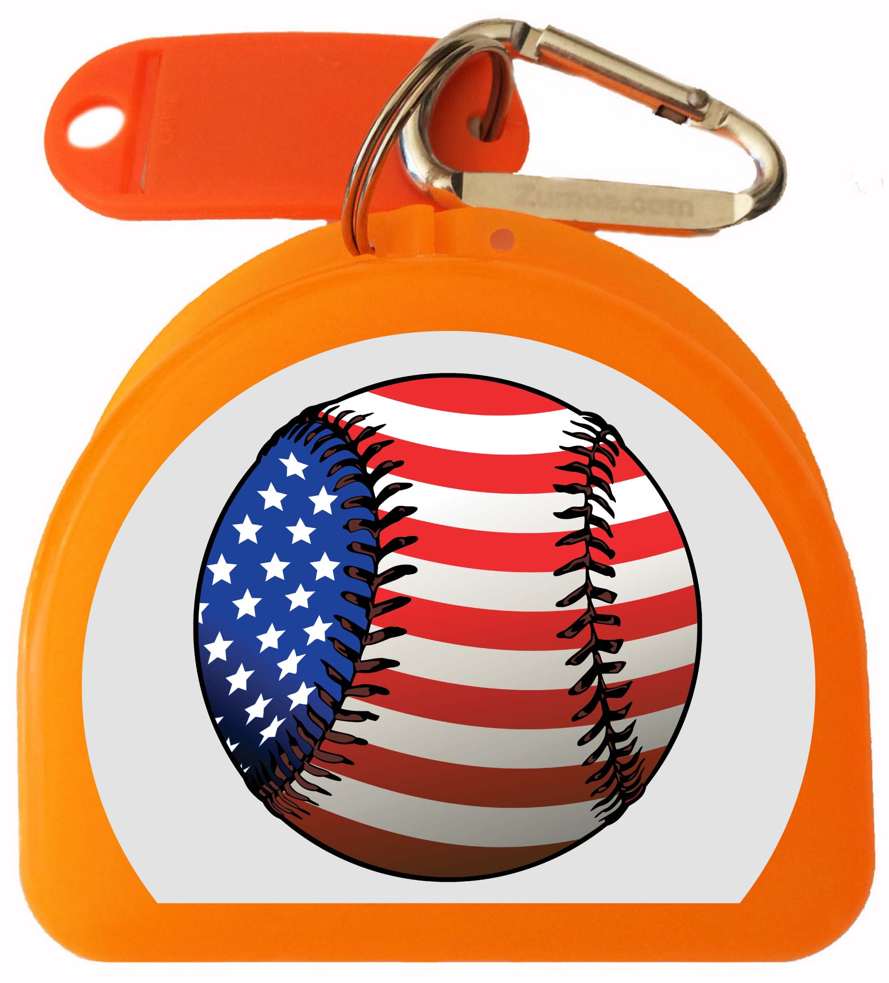 671 - Mouth Guard Case - American Baseball