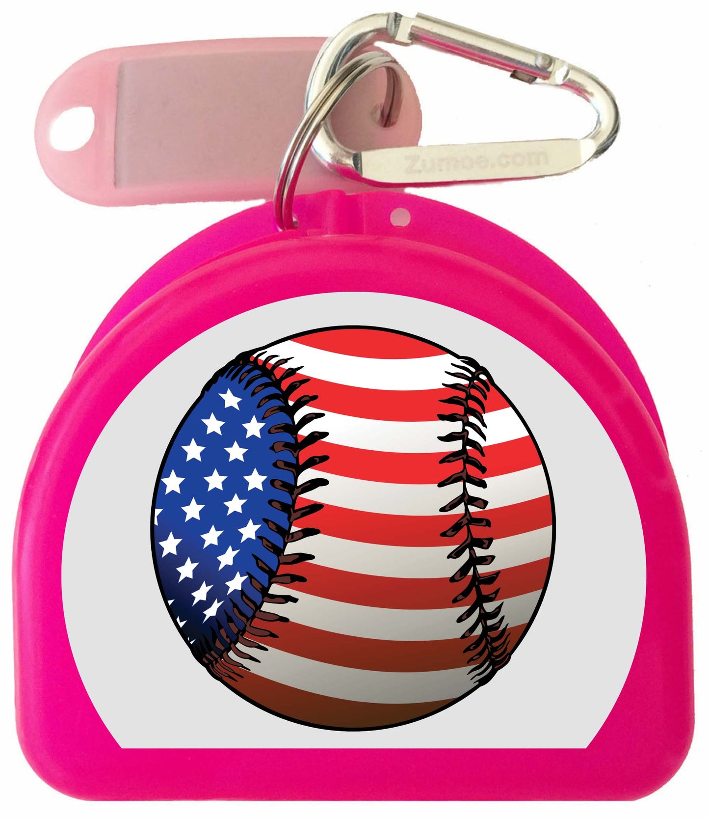 671 - Mouth Guard Case - American Baseball