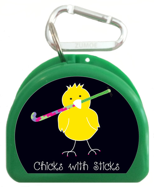 Pacifier Case - Field Hockey Chicks with Sticks - 624-B