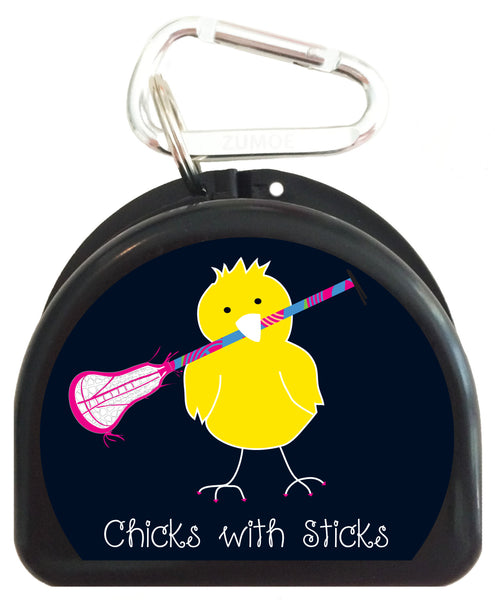 Pacifier Case - Lacrosse Chicks with Sticks - 623-B