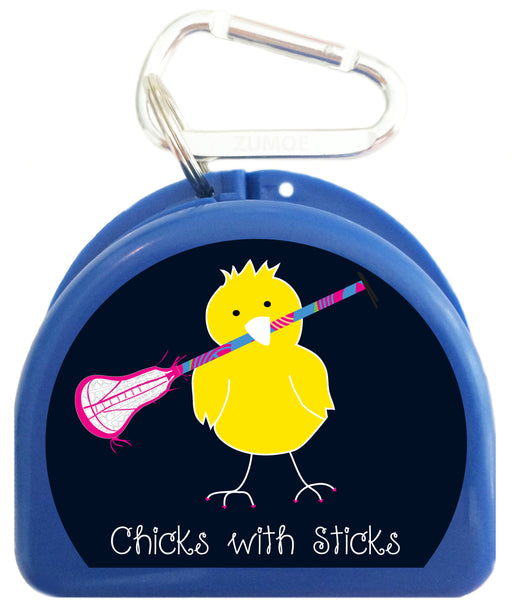 Pacifier Case - Lacrosse Chicks with Sticks - 623-B