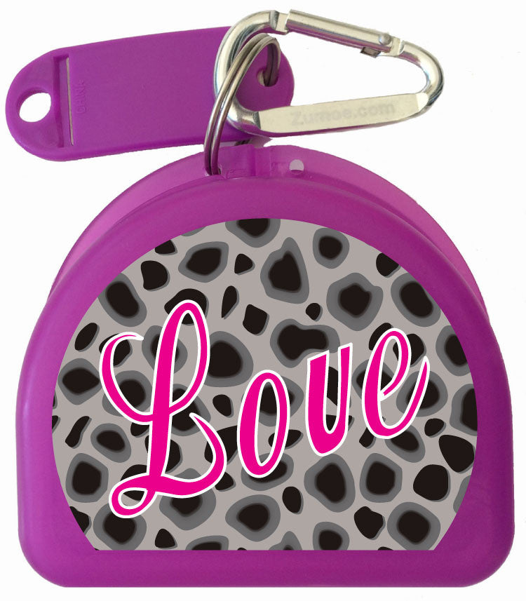 203 - Cheetah Mouth Guard Case