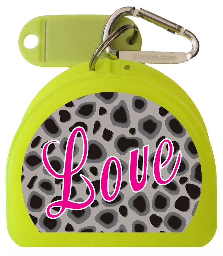 203 - Cheetah Mouth Guard Case