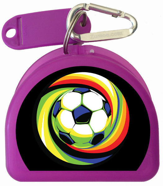 650 - Mouth Guard Case - Soccer Ball